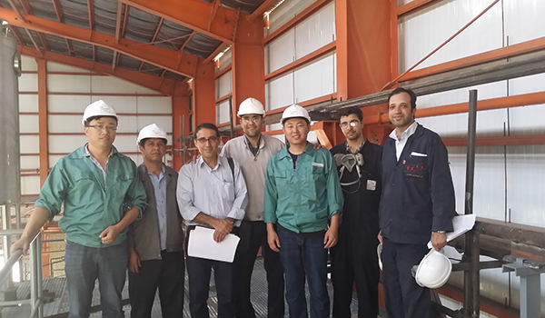 Ligne de production de superplastifiants au naphtalène en Iran2
